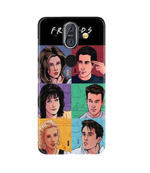 Friends Mobile Back Case for Nokia 9 (Design - 357)