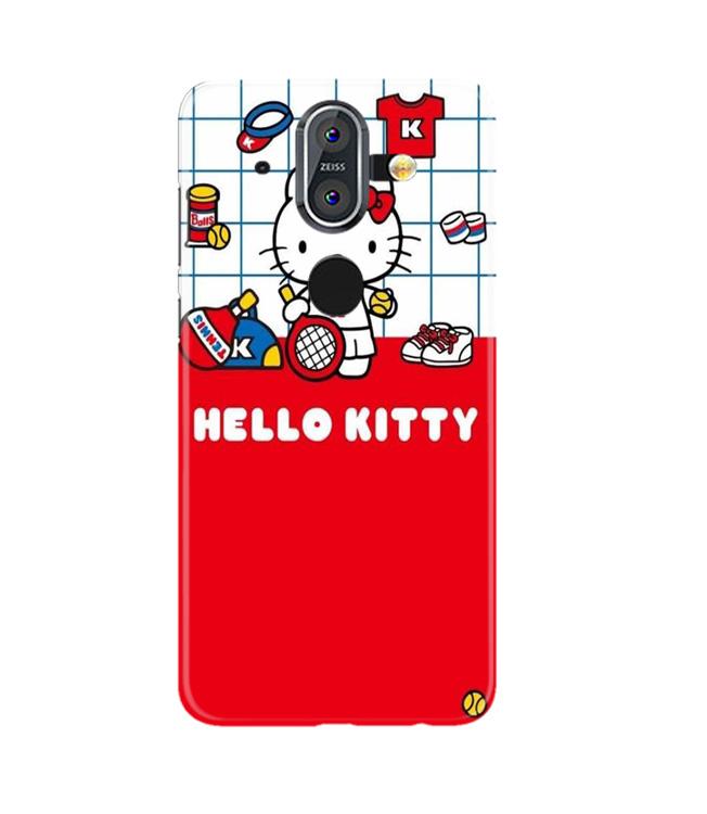 Hello Kitty Mobile Back Case for Nokia 8 (Design - 363)