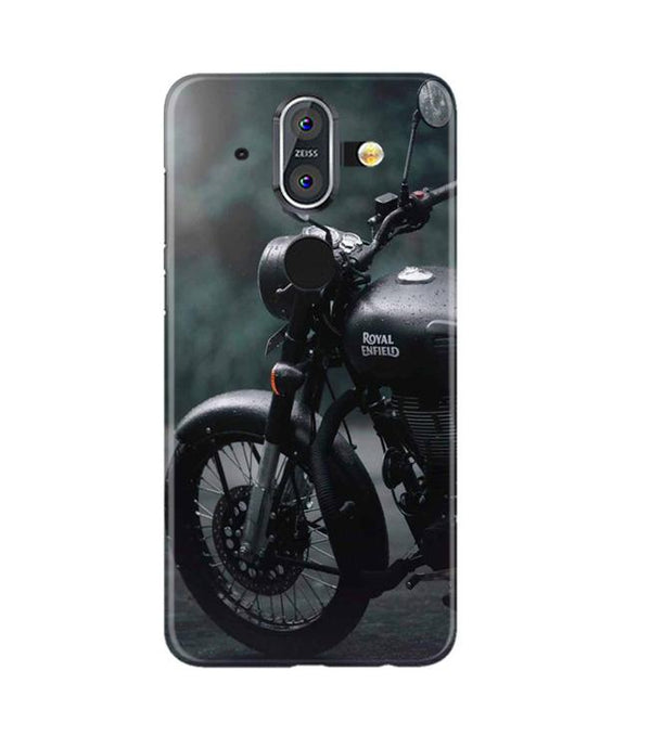 Royal Enfield Mobile Back Case for Nokia 9 (Design - 380)