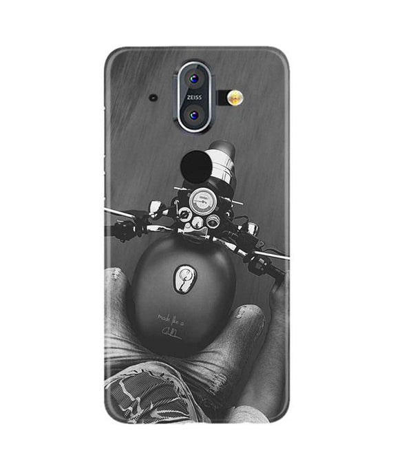 Royal Enfield Mobile Back Case for Nokia 9 (Design - 382)