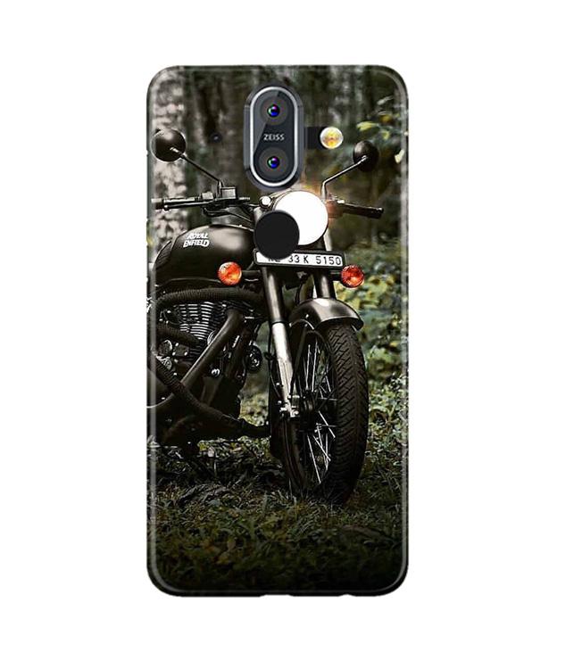 Royal Enfield Mobile Back Case for Nokia 9 (Design - 384)