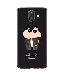 Shin Chan Mobile Back Case for Nokia 9 (Design - 391)