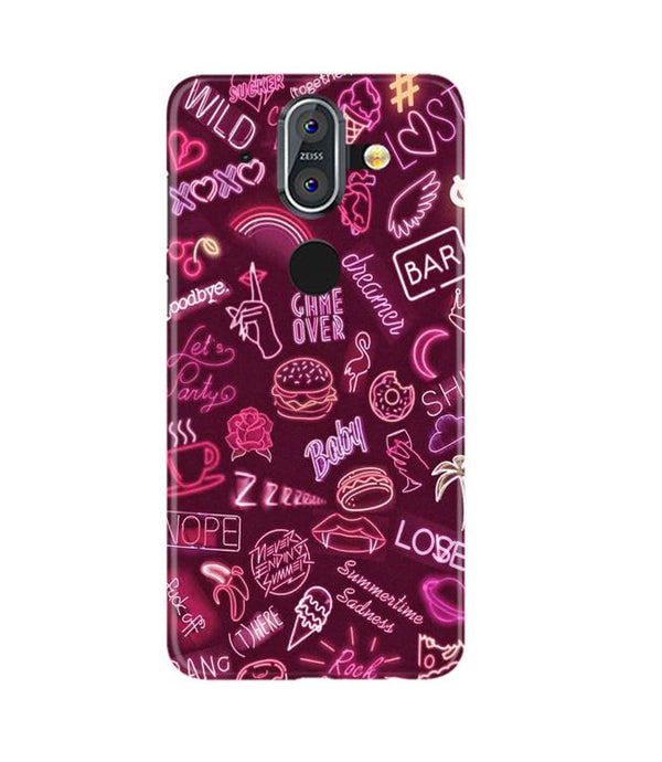 Party Theme Mobile Back Case for Nokia 9 (Design - 392)