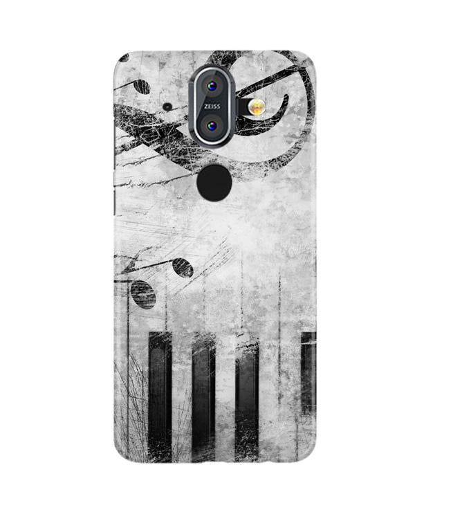 Music Mobile Back Case for Nokia 8 (Design - 394)