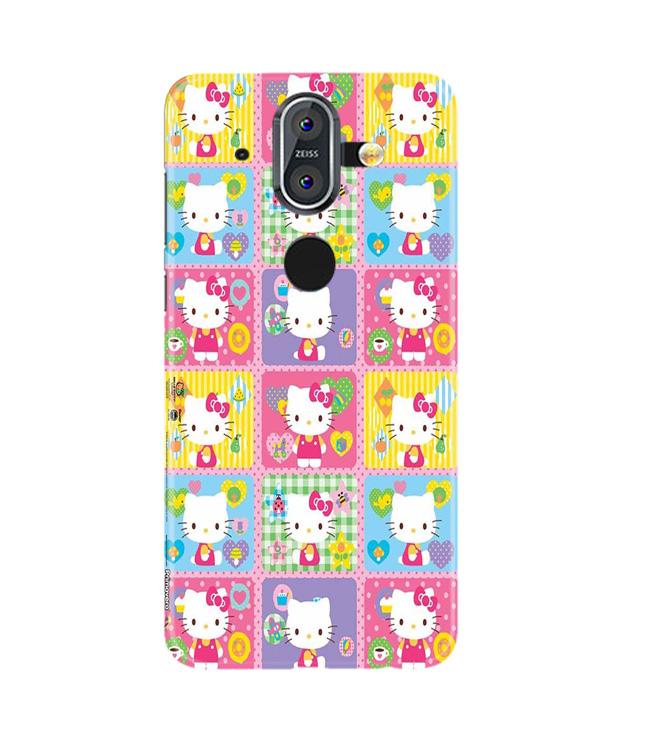 Kitty Mobile Back Case for Nokia 8 (Design - 400)