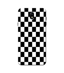 Black White Boxes Mobile Back Case for Nokia 2 (Design - 372)