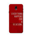 Everything Happens Reason Mobile Back Case for Nokia 2 (Design - 378)