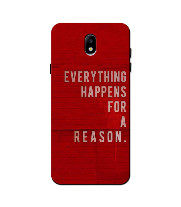 Everything Happens Reason Mobile Back Case for Nokia 2 (Design - 378)