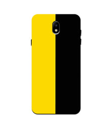 Black Yellow Pattern Mobile Back Case for Nokia 2 (Design - 397)