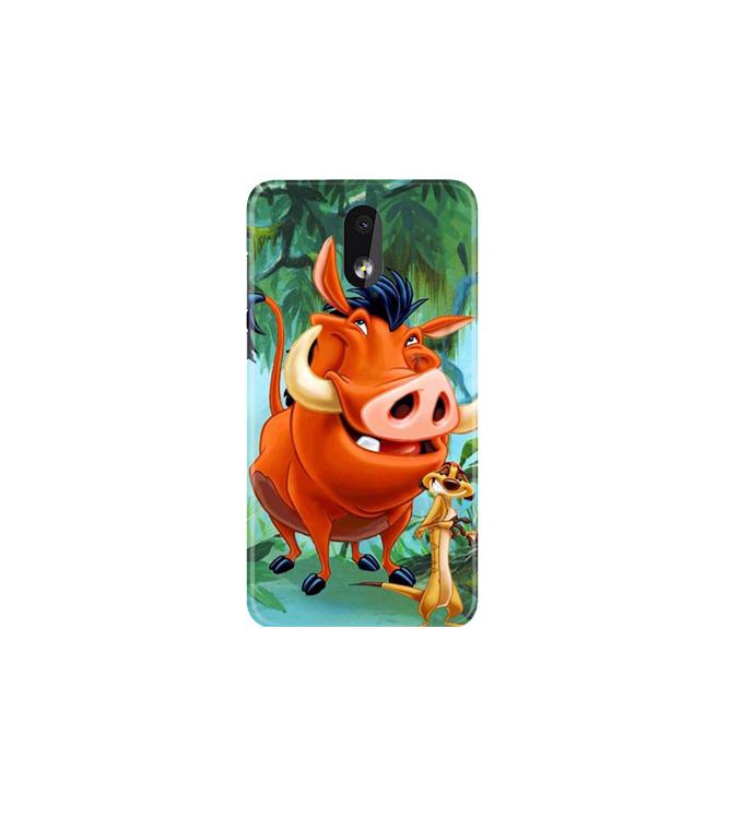 Timon and Pumbaa Mobile Back Case for Nokia 2.2 (Design - 305)