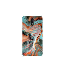 Marble Texture Mobile Back Case for Nokia 2.2 (Design - 309)