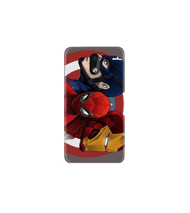 Superhero Mobile Back Case for Nokia 2.2 (Design - 311)
