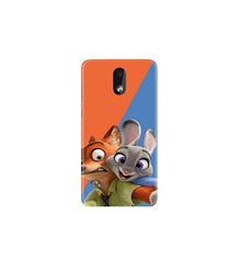 Cartoon Mobile Back Case for Nokia 2.2 (Design - 346)