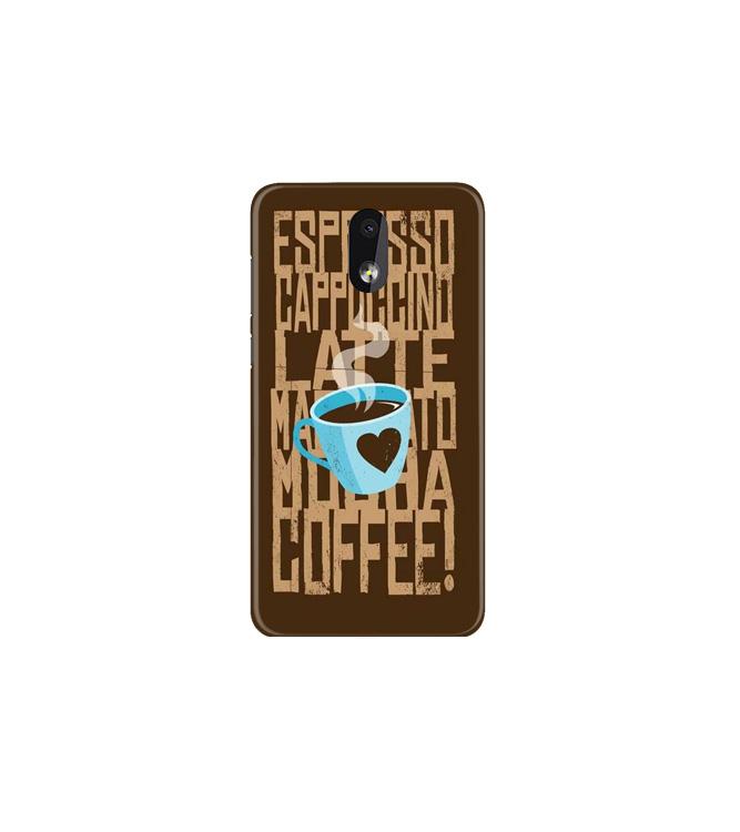 Love Coffee Mobile Back Case for Nokia 2.2 (Design - 351)