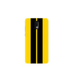 Black Yellow Pattern Mobile Back Case for Nokia 2.2 (Design - 377)