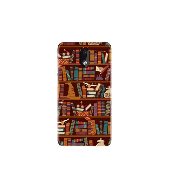 Book Shelf Mobile Back Case for Nokia 2.2 (Design - 390)