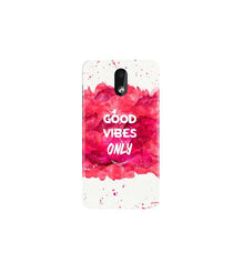 Good Vibes Only Mobile Back Case for Nokia 2.2 (Design - 393)