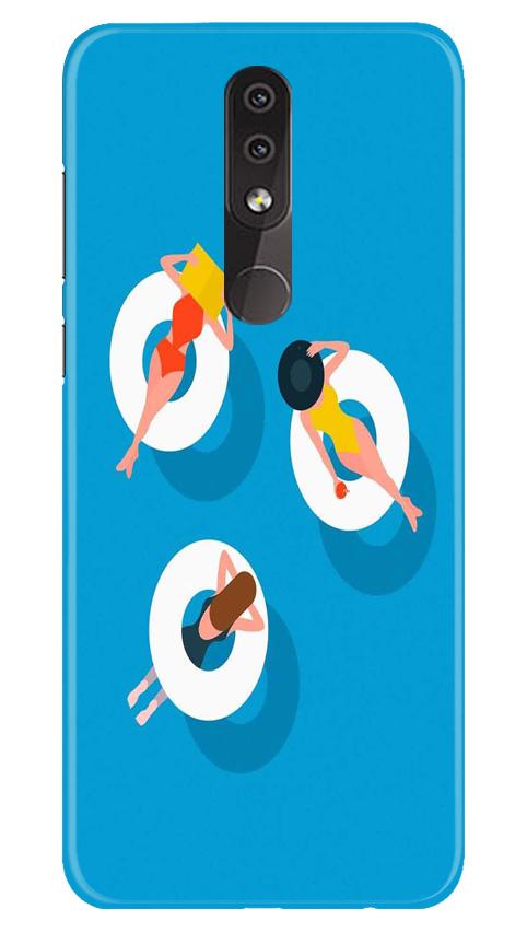 Girlish Mobile Back Case for Nokia 3.2 (Design - 306)