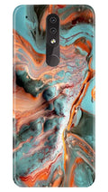 Marble Texture Mobile Back Case for Nokia 5.1 Plus (Design - 309)