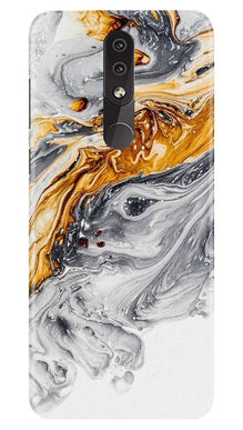 Marble Texture Mobile Back Case for Nokia 7.1 (Design - 310)