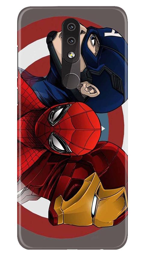 Superhero Mobile Back Case for Nokia 6.1 Plus (Design - 311)