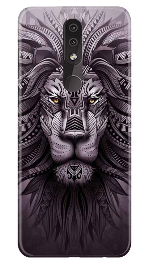 Lion Mobile Back Case for Nokia 3.2 (Design - 315)