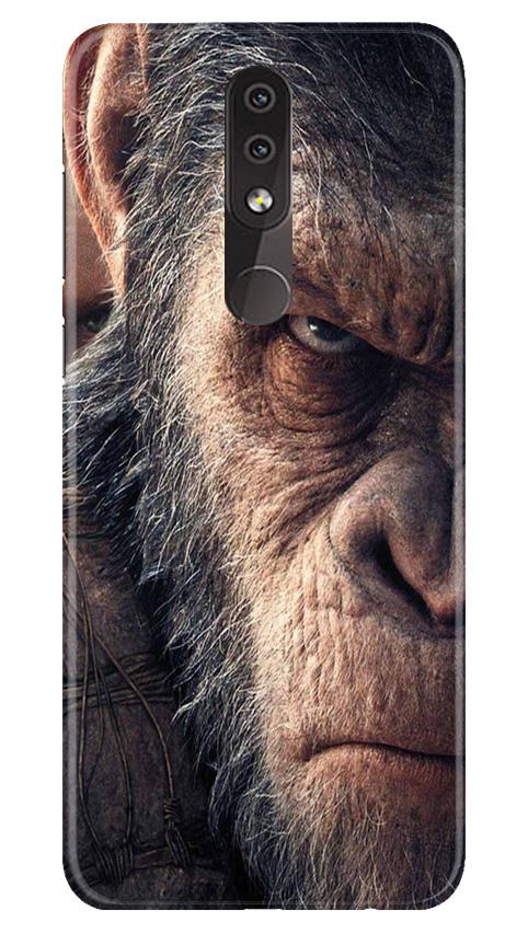 Angry Ape Mobile Back Case for Nokia 6.1 Plus (Design - 316)