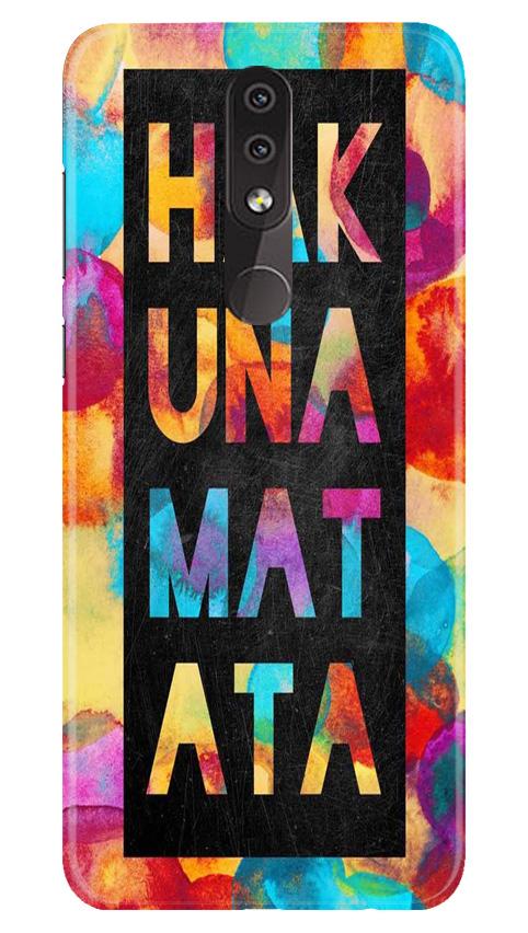 Hakuna Matata Mobile Back Case for Nokia 5.1 Plus (Design - 323)