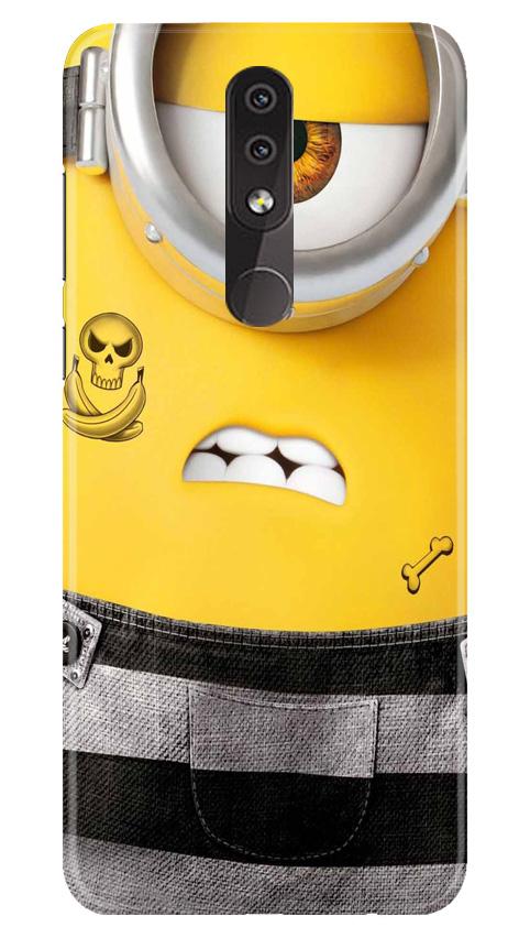 Minion Mobile Back Case for Nokia 6.1 Plus (Design - 324)