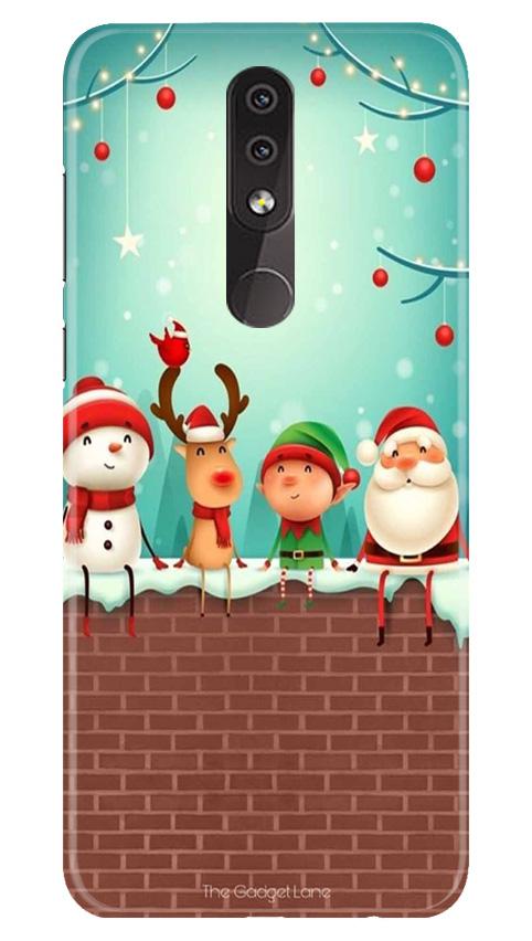 Santa Claus Mobile Back Case for Nokia 6.1 Plus (Design - 334)