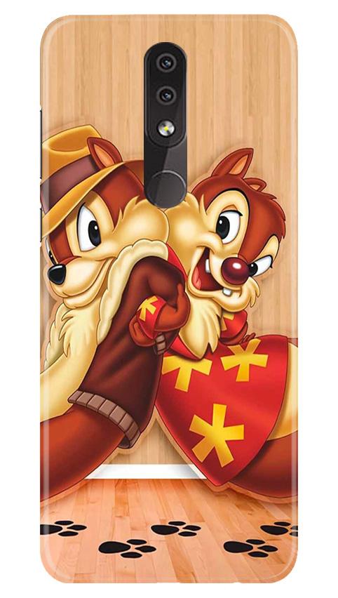 Chip n Dale Mobile Back Case for Nokia 6.1 Plus (Design - 335)