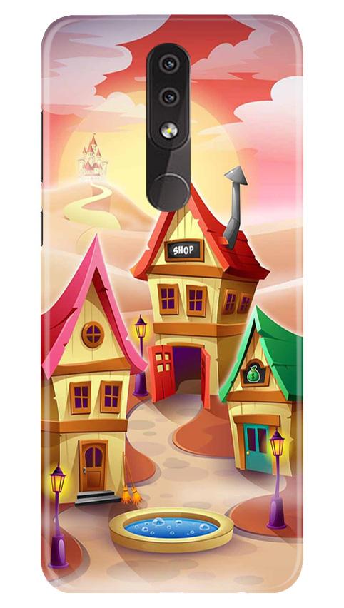 Sweet Home Mobile Back Case for Nokia 3.2 (Design - 338)