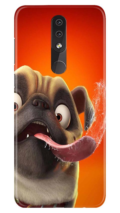 Dog Mobile Back Case for Nokia 7.1 (Design - 343)