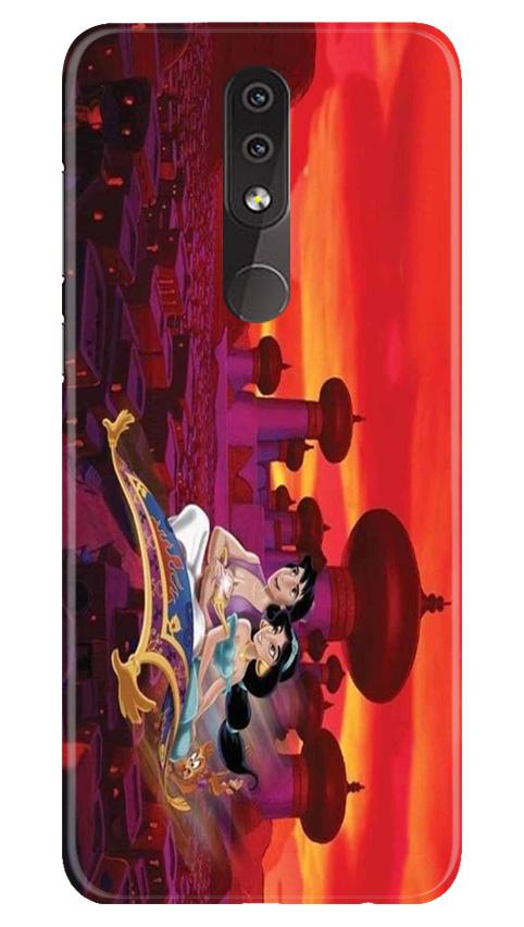Aladdin Mobile Back Case for Nokia 7.1 (Design - 345)