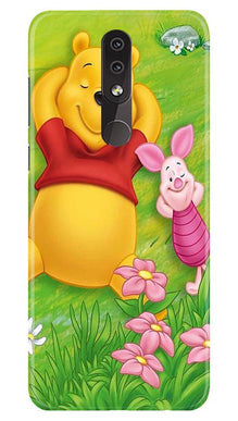 Winnie The Pooh Mobile Back Case for Nokia 6.1 Plus (Design - 348)