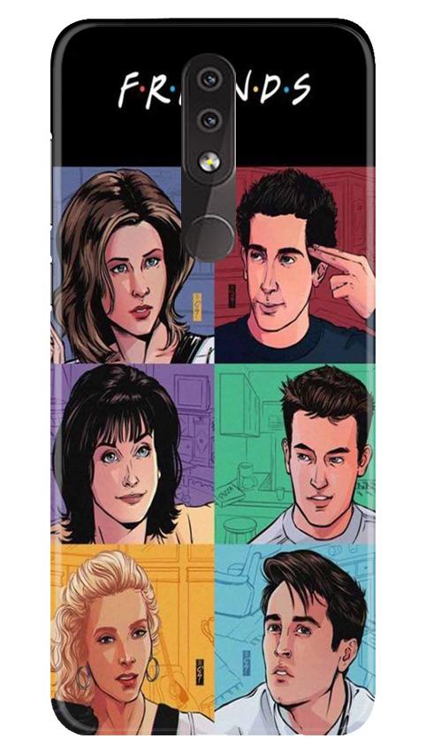 Friends Mobile Back Case for Nokia 6.1 Plus (Design - 357)