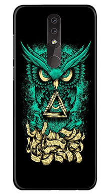 Owl Mobile Back Case for Nokia 6.1 Plus (Design - 358)