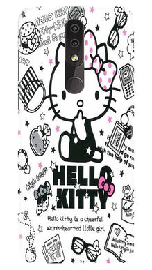 Hello Kitty Mobile Back Case for Nokia 6.1 Plus (Design - 361)