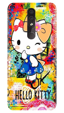 Hello Kitty Mobile Back Case for Nokia 6.1 Plus (Design - 362)