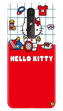 Hello Kitty Mobile Back Case for Nokia 7.1 (Design - 363)