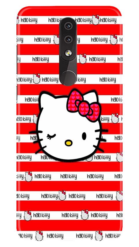 Hello Kitty Mobile Back Case for Nokia 7.1 (Design - 364)