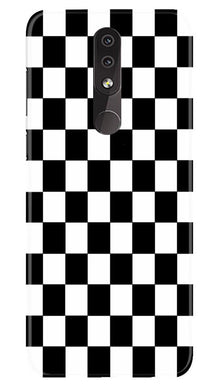 Black White Boxes Mobile Back Case for Nokia 4.2 (Design - 372)