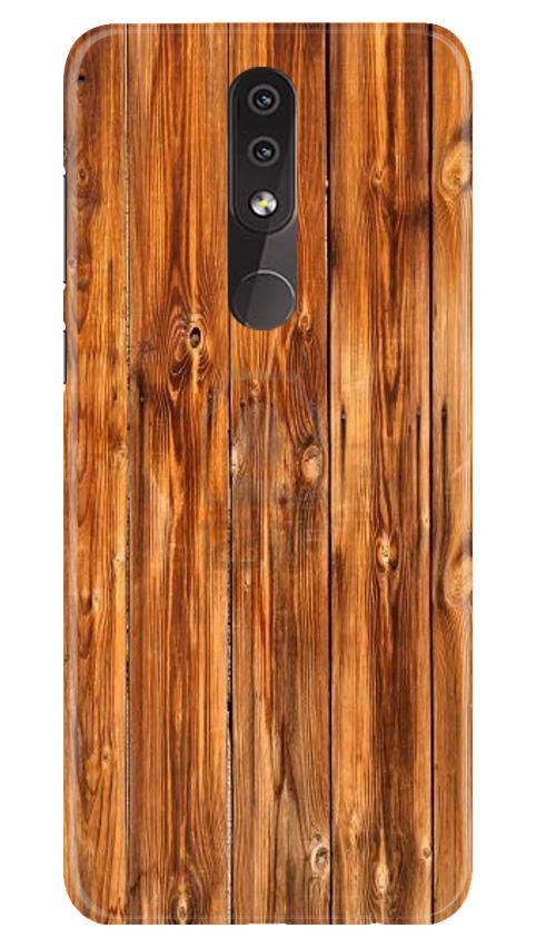 Wooden Texture Mobile Back Case for Nokia 6.1 Plus (Design - 376)