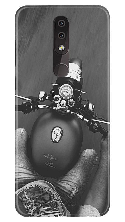 Royal Enfield Mobile Back Case for Nokia 6.1 Plus (Design - 382)