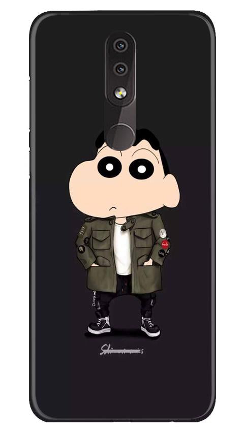 Shin Chan Mobile Back Case for Nokia 6.1 Plus (Design - 391)