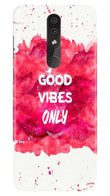 Good Vibes Only Mobile Back Case for Nokia 6.1 Plus (Design - 393)