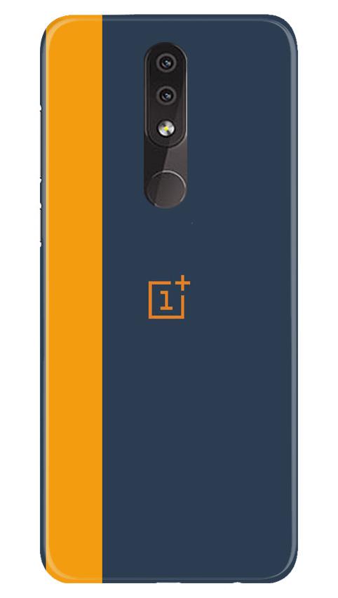 Oneplus Logo Mobile Back Case for Nokia 5.1 Plus (Design - 395)