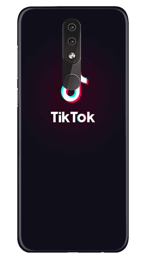 Tiktok Mobile Back Case for Nokia 7.1 (Design - 396)