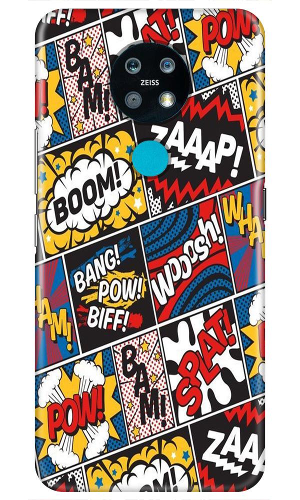 Boom Mobile Back Case for Nokia 7.2 (Design - 302)