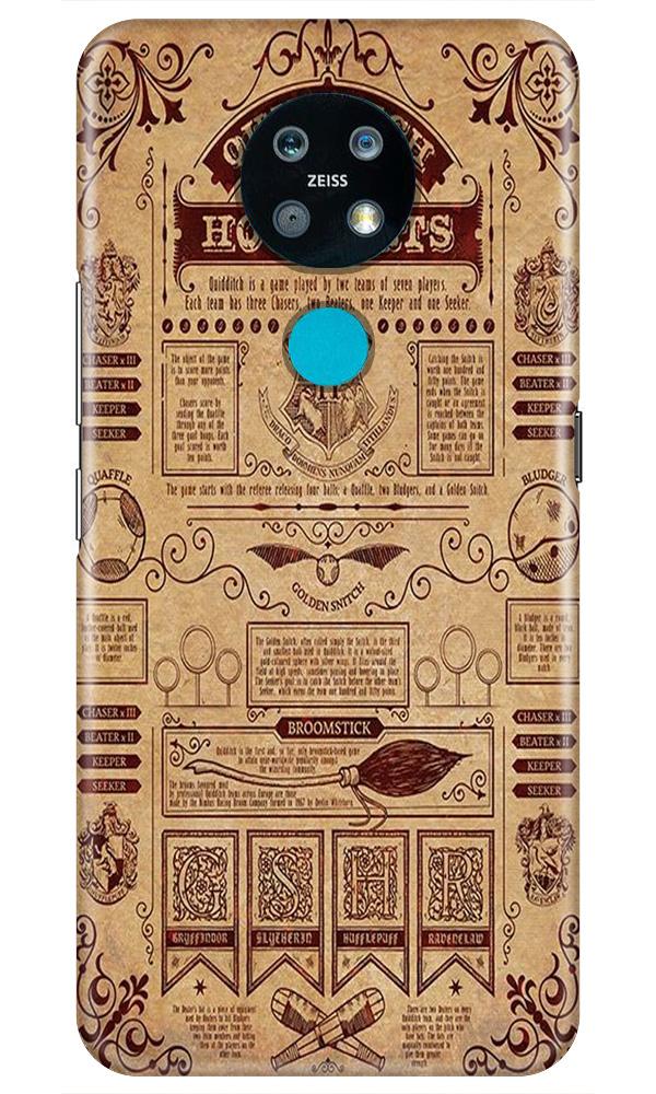Hogwarts Mobile Back Case for Nokia 7.2 (Design - 304)